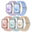 5枚入り Butifacion コンパチブル Apple Watch バンド 40mm 41mm 38mm 42mm 44mm 45mm 46mm 49mm ナ...