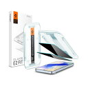 Spigen Google Pixel 10 Pro XL 覗き見防止ガラスフィルム Pixel 9 Pro XL 対応 指紋認証対応 9H+強化ガラス AluminaCore 貼り付けキット付き 2枚入 ナノコーティング 飛散防止 EZ Fit AG