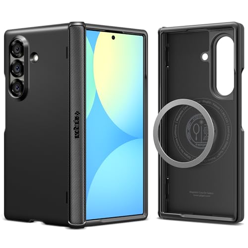 Rakuten - Spigen 創業18年の技術力 Galaxy Z Fold7 ケース ヒンジ保護 MagFit対応 フルカバー 耐衝撃 レンズ保護 指紋防止 スリムアーマー プロ マグフィット ACS09551 (ブラック)