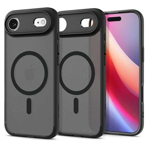 Spigen 創業18年の技術力 iPhone Air MagSafe対応 半透明 指紋防止 ストラップホール 米軍MIL規格 ウル..