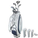 BRIDGE(ブリヂストン) ゴルフクラブセット BRIDGE GOLF BG-100L キャディバッグ付きクラブ8本セット レディス