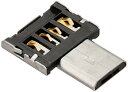 Mini DM Micro USB5 Pin OTG adaputakonekuta Mobile Phone, Tablet, and USB able and Flash Disk,black,set of 6(2)
