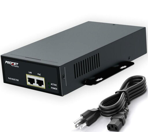 PROET PoE Iniector 7 アクティブ PoE++ 産業グレード ギガビット PoE パワー インジェクター、6KV サージ保護、-40℃への +65℃、P カメラ、ワイヤレス AP、PoS システム、キオスク用、PT-PSE107GHRO PROET PoE Iniector 7 アクティブ PoE++ 産業グレード ギガビット PoE パワー インジェクター、6KV サージ保護、-40℃への +65℃、P カメラ、ワイヤレス AP、PoS システム、キオスク用、PT-PSE107GHRO