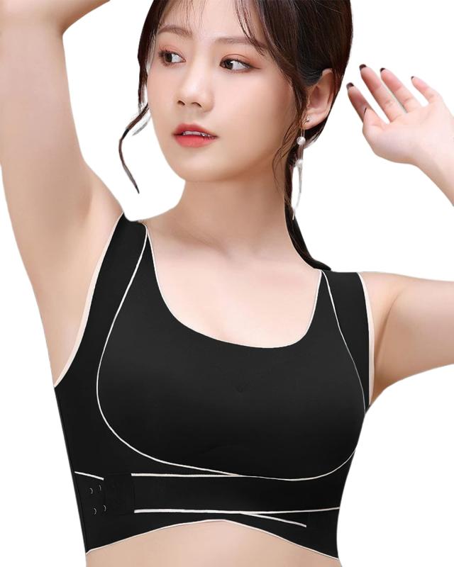 [] スポーツブラ レディース 揺れない ブラジャー スポーツブラジャー ンワイヤーブラ ヨガブラ ヨガウェア クロスバック しっかりサポート 内蔵成型カップ スポブラ 吸汗速乾 伸張