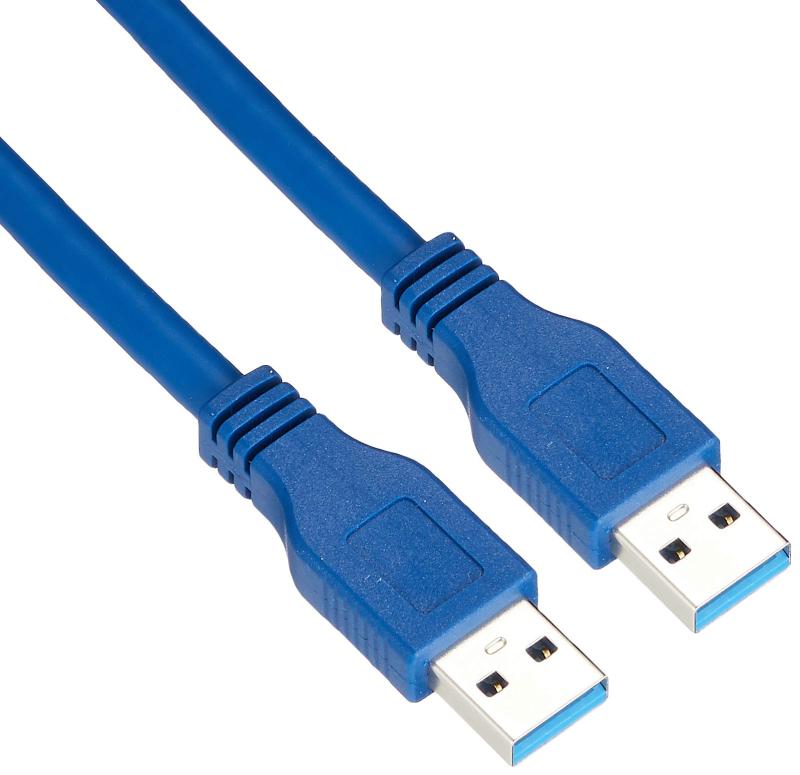 変換名人 USB3.0ケーブル [ A・オス - A・オス ]