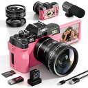 4K 4800万画素・120FPSデジタルカメラ【マクロ+広角レンズ・...(2)