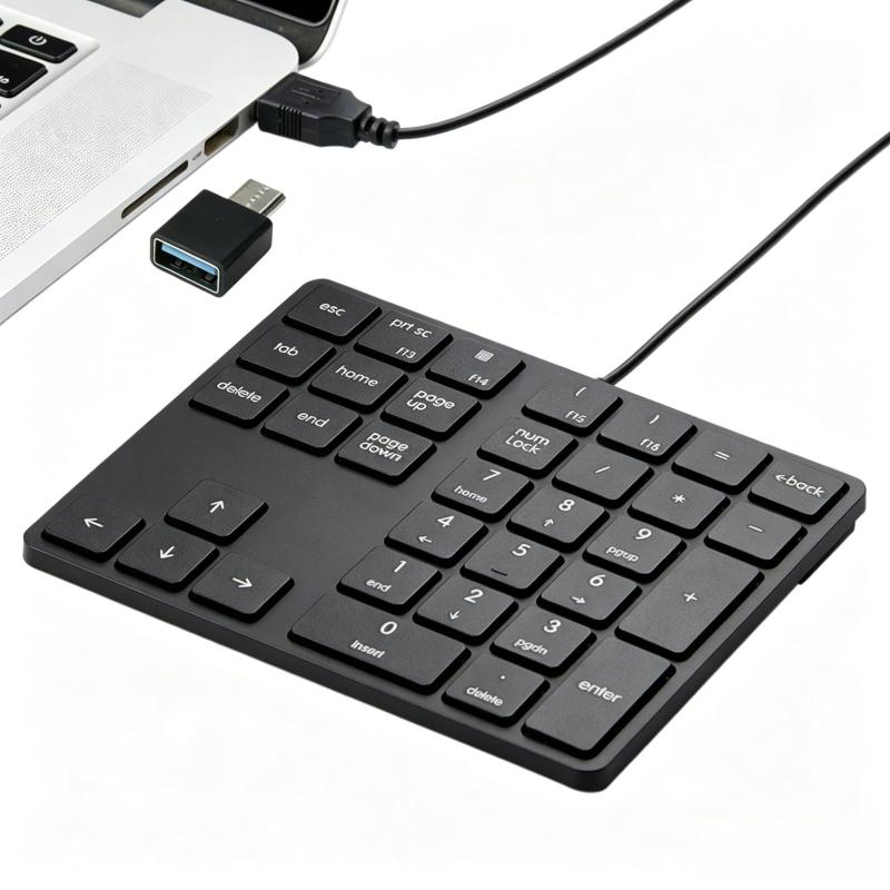 テンキー 有線 薄型 34キー テンキーボード
