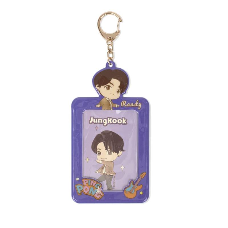 ROHE TinyTAN 포토카드 키홀더 (Jung Kook) TinyTAN-PH-D-JK