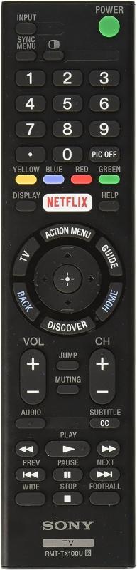 ソニー LED スマートテレビ リモートコントロール -TX100U Netflix対応
