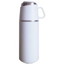 ROO ロッコ ワンプッシュアンドコップ ボトル 350ml ステンレスボトル コップ付き 保温 保冷 茶葉