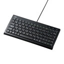 サプライ ミニ&スリムUSBキーボード パンタグラフ テンキー ブラック SKB-SL28BK(2)