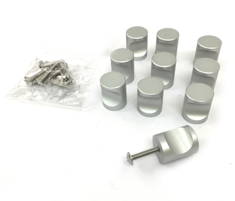 【Angelicate】取っ手 シルバー 家具 収納 木箱 キャビネット つまみ DIY 工具 10個 セット 選べるサイズ