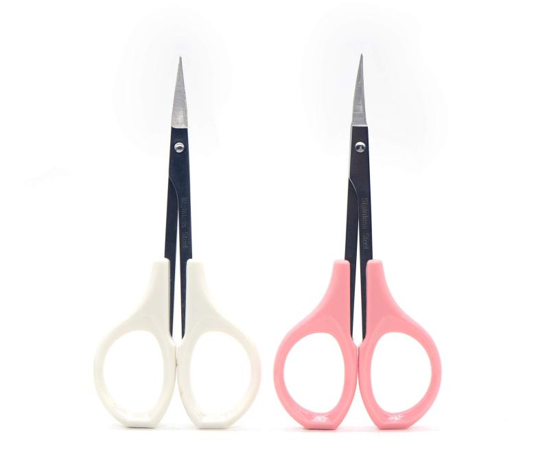 三花 カットワークはさみ ハサミ 2本セット 極細 精密 切り絵 デザイン用 糸切り 手芸 保護キャップ付 ..