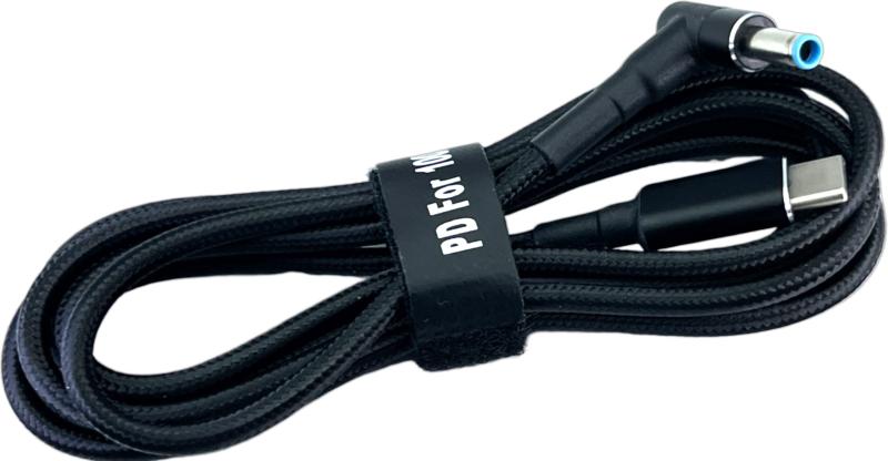 TWO(コネクトツー) PD充電ケーブル 丈夫なナイロン素材ケーブル充分な長さ1.8m USB Type→Dプラグ Aアダプタの代わりにPDケーブルで充電します トリガーケーブル