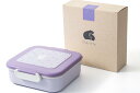 laritte【日本製】Bento Box パープル 漏れない 弁当箱 大容量 800ml シリコンフタ 食洗機対応 レンジ対応