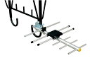 日本アンテナ 地上デジタルアンテナ 5素子 UHF 八木式 オールチャンネル AU5F-SP