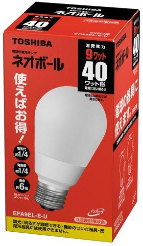 東芝 ネオボール 電球形蛍光ランプ 電球40ワットタイプ