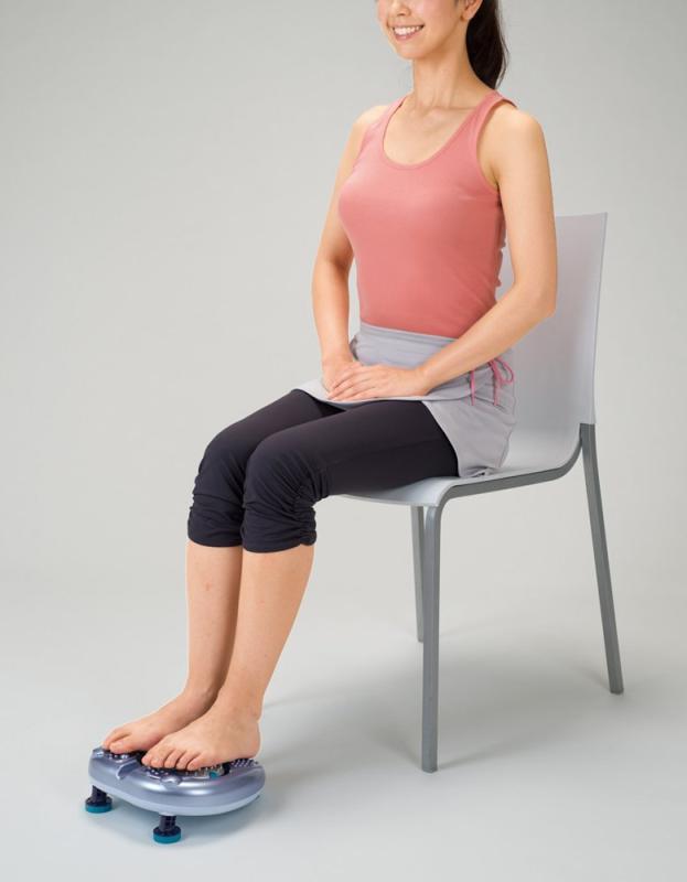 MIクリエーションズ 健康習慣 ラクリラDX 足つぼ 振動 日本製 取り外し可 リラックス