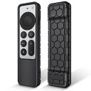for Apple TV 4K 第3世代 2022/2021 / TV HD リモコンカバー シリコン保護ケース 軽量 滑りとめ 耐衝撃 握りやすい Siri Remote 専用保護カバー(2)