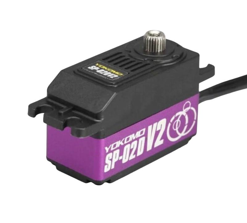 ステアリングサーボ SP-02DV2P Sp-02dv2・商品名：ヨコモ SP-02DV2P ヨコモ Sp-02dv2 ステアリングサーボ パープル (Sp-02dv2p)・対象年齢：大人