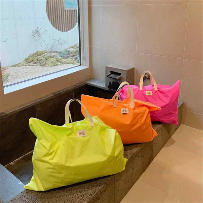 布団収納袋 子供用 キッズ インスタ風 韓国風 同型 マカロンカラー カラフル 大容量 ビッグサイズ 多用途 旅行 トラベル 鞄 バッグ 寝具 衣類 雑貨 部屋 整理