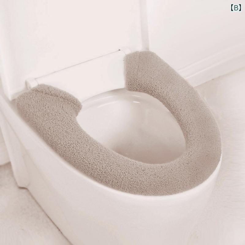 便座カバー トイレカバー 厚手 ニット 保温 あったか ふわふわ 洗える アクリル 便...