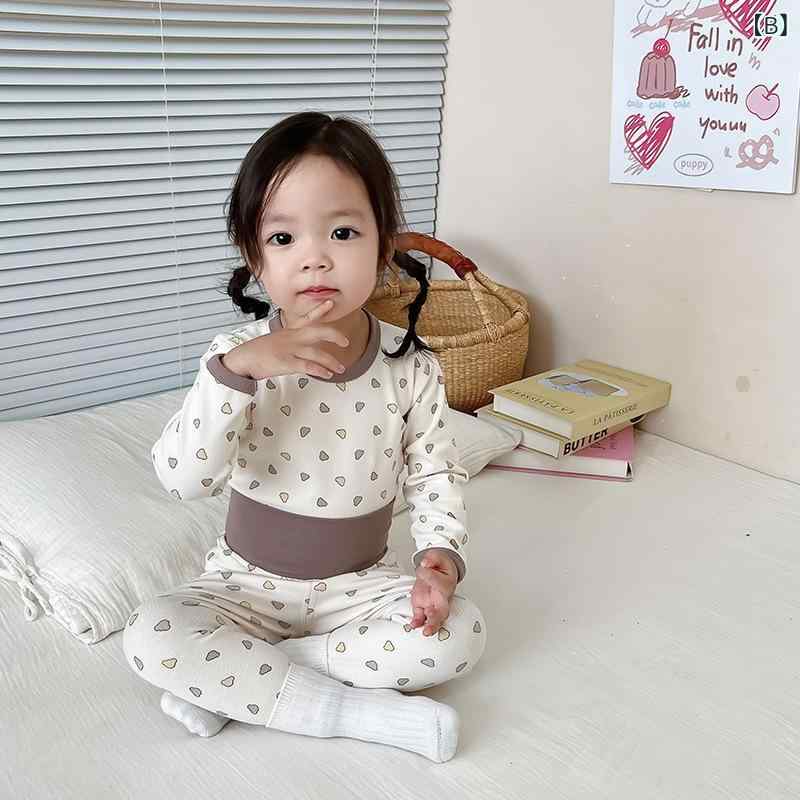 子供用 ベビー キッズ 男の子 女の子 肌着 インナー 上下セット パジャマ ルームウ...