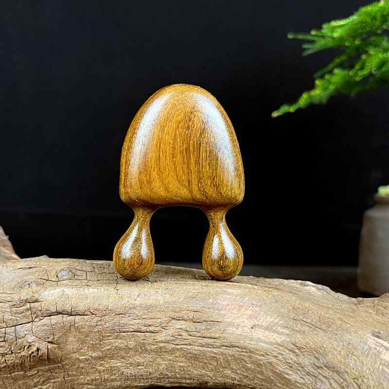 美顔器 白檀 サンダルウッド 鼻 目元 顎 耳 フェイスマッサージ ツボ押し 丸型ヘッド 厚手 家庭 オフィス 旅行 携帯 リラックス リフレッシュ