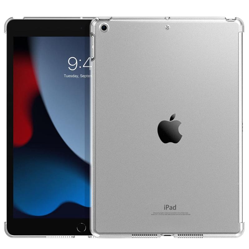 iPad 第9世代/第8世代/第7世代ケース 10.2インチ iPad 9/8/7 「Smart Keyboard と一緒に使用可能」 クリア P製 ハードケース スマートカバー 半透明 耐衝撃 軽量 落下防止 精密設計 着脱簡単 iPad 10