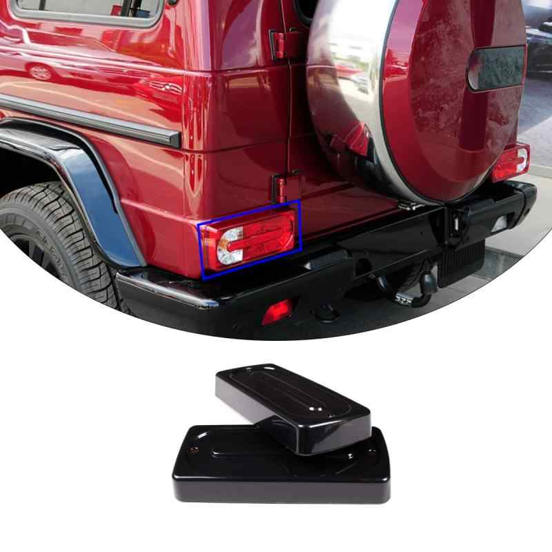 車用 テールライトガード装飾 カーテールライトスモーキーカラーテールライトカバー ブレーキインジケーター 反転光保護 メルセデスベンツ Gクラス W463 G500 G550 G55 G63 2007-2018に対応 ajyuri-10952568 あじゅり パッケージ画像