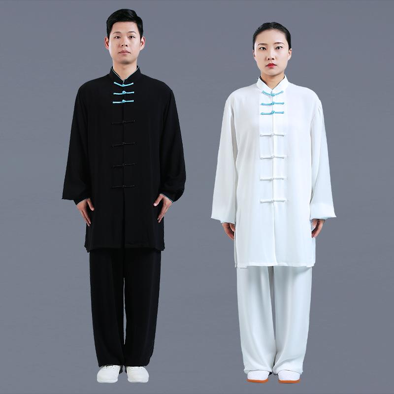 ・適用スポーツ: 太極拳服・性別: 男女兼用・年齢層: 高齢者向け・主な素材: ポリエステル100%・カラー展開: レッド、ブラック、ホワイト・サイズ展開: S、M、L、XL、XXL、XXXL