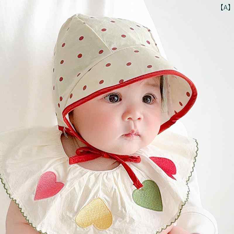 帽子 ベビー 新生児 男の子 女の子 春夏 つば広 王冠ハット クラウン プリンセス ...