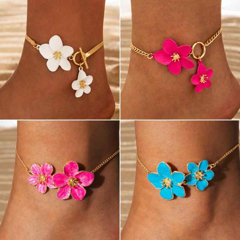 アクセサリー レディース 夏 サマー ビーチスタイル リゾート アクリル 貝殻 シェル 花 フラワーモチー..