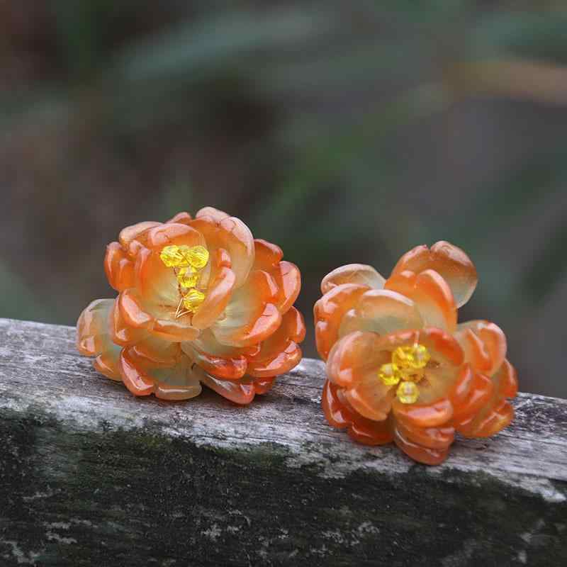 簪 キッズ 子供用 U字型 かんざし コーム 挿し櫛 古風 和風 小花 フラワー 芙蓉 花...