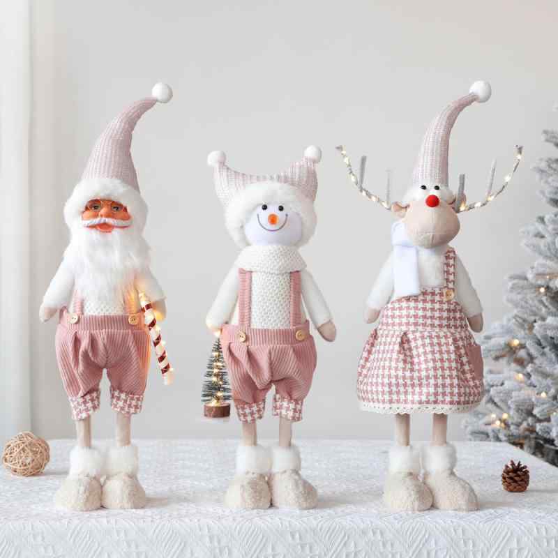 Ceremony, Events Services - クリスマス飾り トナカイ 雪だるま サンタクロース ぬいぐるみ 人形 マスコット 置物 オブジェ クリスマスツリー装飾 デコレーション インテリア ギフト プレゼント