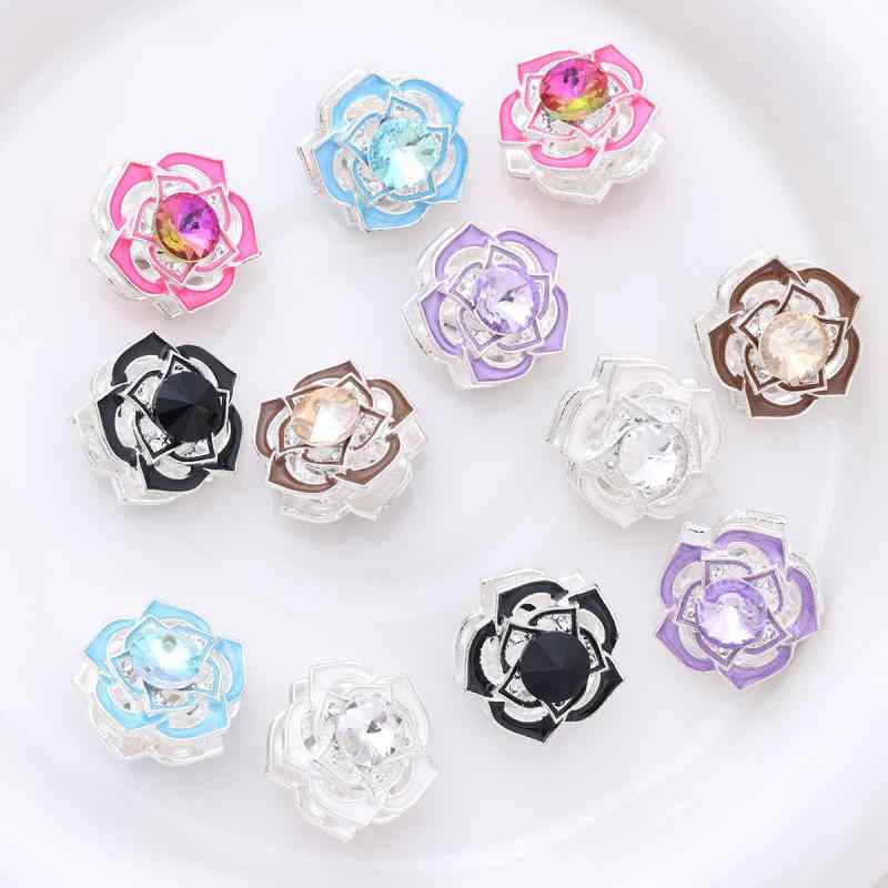 アクセサリーパーツ 精巧なダブルフラワー ガラスビーズ 瑠璃 DIY ハンドメイド ピアス ネックレス ブレスレット イヤリング 素材 透明感 きらめき 黒 白 紫 ミックスカラー