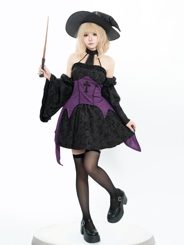 コスプレ レディース 女性用 魔法の杖 ワンド 魔女 魔法使い ハロウィン 仮装 変装...