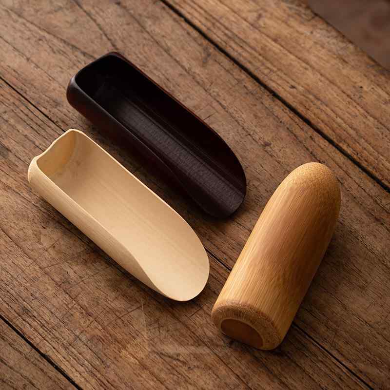 茶道道具 老竹製 天然竹 茶道六君子セット 手作り 中国茶器 茶則 茶合 茶匙 茶杓 茶挟 茶葉鑑賞用 普段使い 来客用 高級感 本色 炭化色