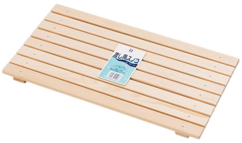 木製流しすのこ 日本製 中 07024 42×26cmサイズ:420×260×厚さ30mm重量:約544g材質:木製生産国:日本