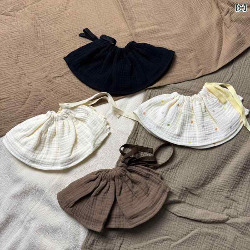 スタイ よだれかけ ベビー 男の子 コットン ガーゼ 吸水 速乾 調整可能 紐タイプ ...