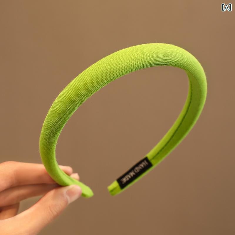 カチューシャ キッズ 女の子 ヘアバンド ヘアアクセサリー U字 軽量 痛くない 髪飾り フェミニン かわいい キャンディーカラー マカロンカラー 緑 普段使い おしゃれ