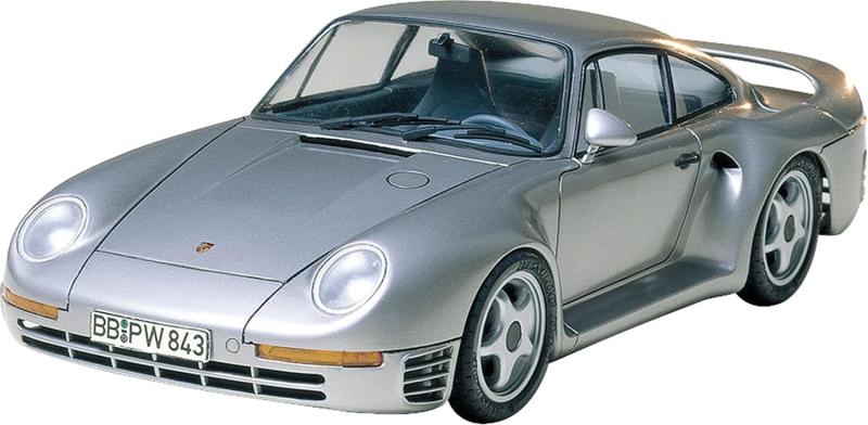 タミヤ 1/24 スポーツカーシリーズ No.65 ポルシェ 959 プラモデル 24065組み立て塗装が必要なプラモデル。別途、接着剤や工具、塗料等が必要。1/24スケール未塗装プラスチック組み立てキット完成サイズ:全長177mm