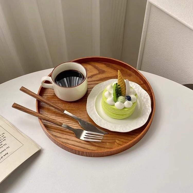 楽天市場】木製 トレー（カラーレッド）（食器・カトラリー・グラス