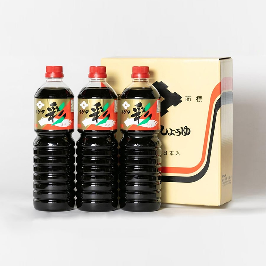 イゲタ醤油 彩 1L×3本セット