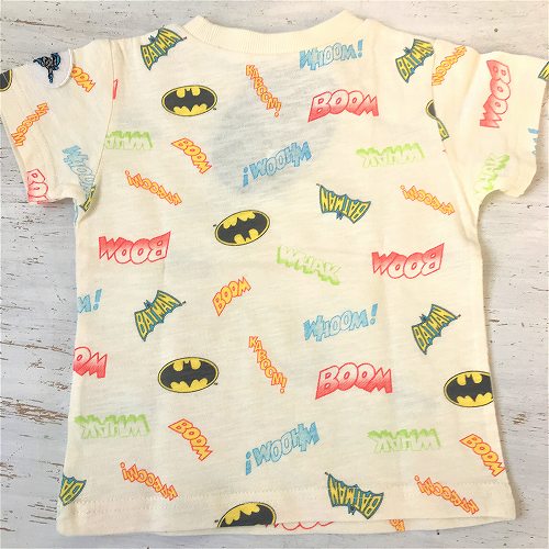 F.O.KIDS　エフオーキッズ　DCマーク柄Tシャツ　半袖Tシャツ　男の子　キッズ　バットマン　ロゴ　コラボ　ベビー服　メール便