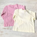 RAG MART　ラグマート　ベビー用長袖Tシャツ　女の子の長袖Tシャツ　赤ちゃんのTシャツ　無地長袖Tシャツ 2