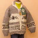 CANADEAN SWEATER　COMPANY LTD　カナダ製　MADE IN CANADA　カウンチングカーディガン　子供用カーディガン　 子供用カウンチングカーディガン　130センチ前後　送料無料