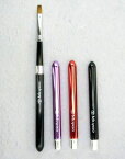 【名入無料】宮尾産業 熊野化粧筆（熊野筆・メイクブラシ）MKシリーズ　ドーム型携帯用リップブラシ/MK-1-2-3