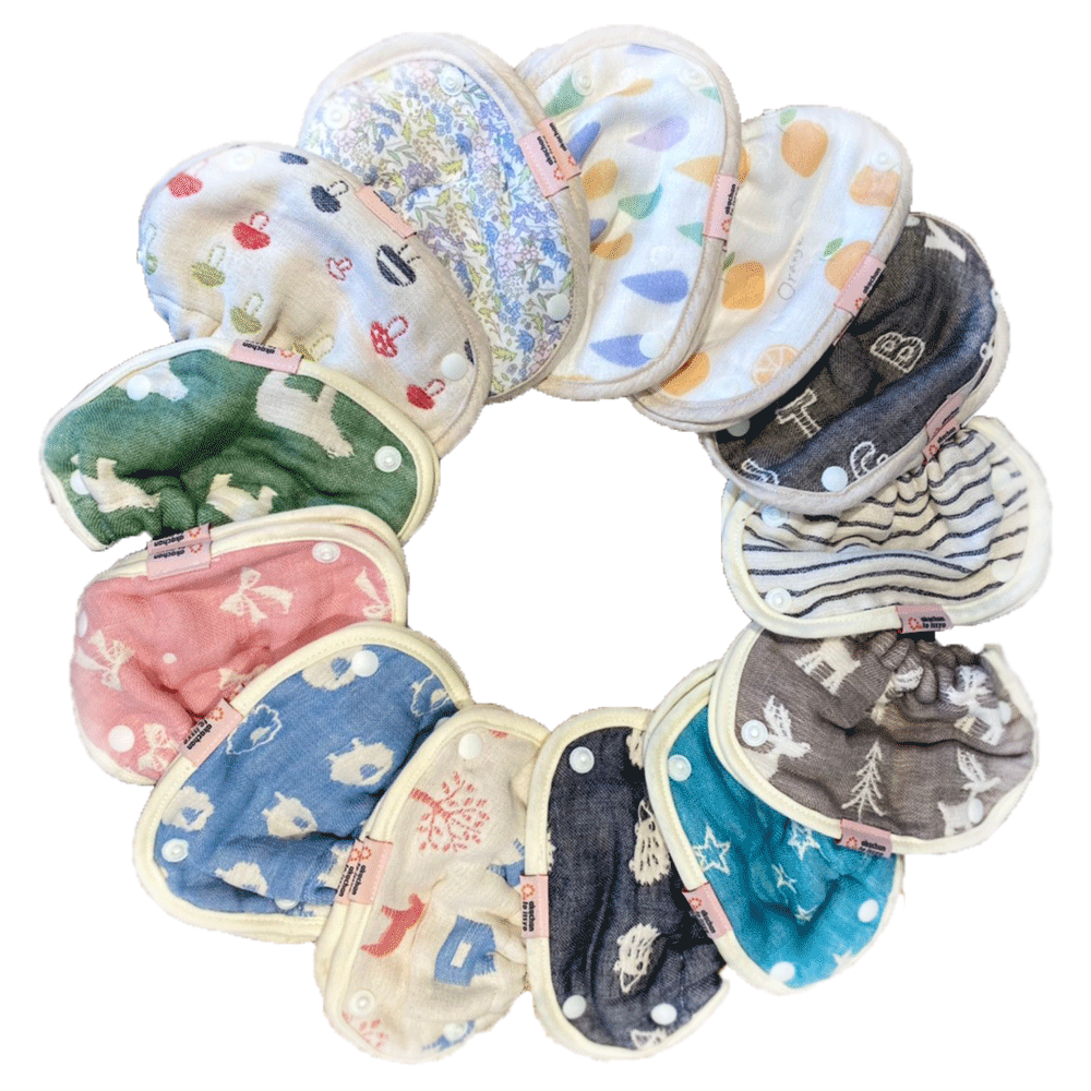 ベビービョルン 6重ガーゼ よだれカバー 日本製　ビョルン　ワンカイエアー ONEKAIAir よだれパッド　サッキングパッド