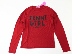 乐天商城 - （定価2900円+税をSALE）JENNI（おすすめ）ジェニィプリント♪長袖Tシャツ（140cm、150cm、160cm）